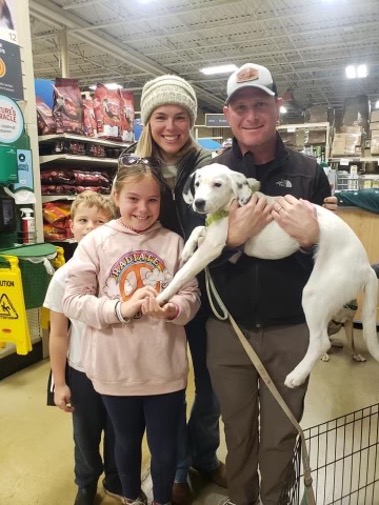 Poppy and her forever family